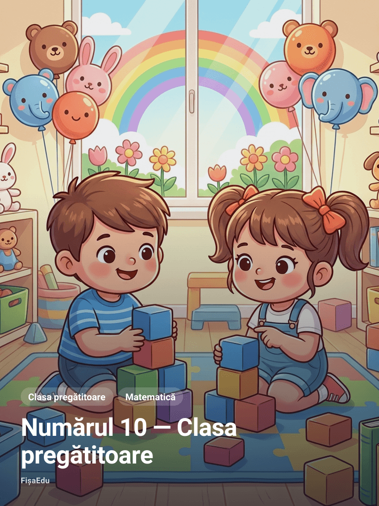 Numărul 10 — Clasa pregătitoare