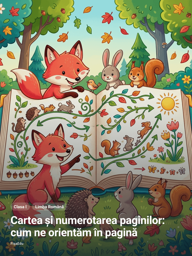 Cartea și numerotarea paginilor: cum ne orientăm în pagină