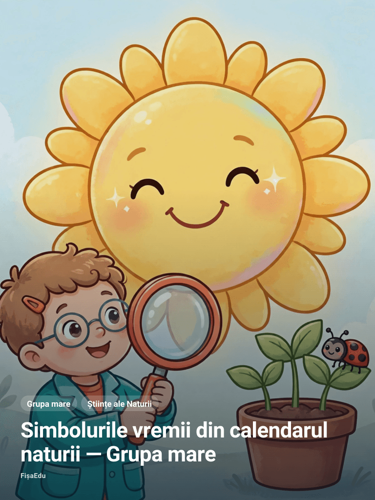 Simbolurile vremii din calendarul naturii — Grupa mare