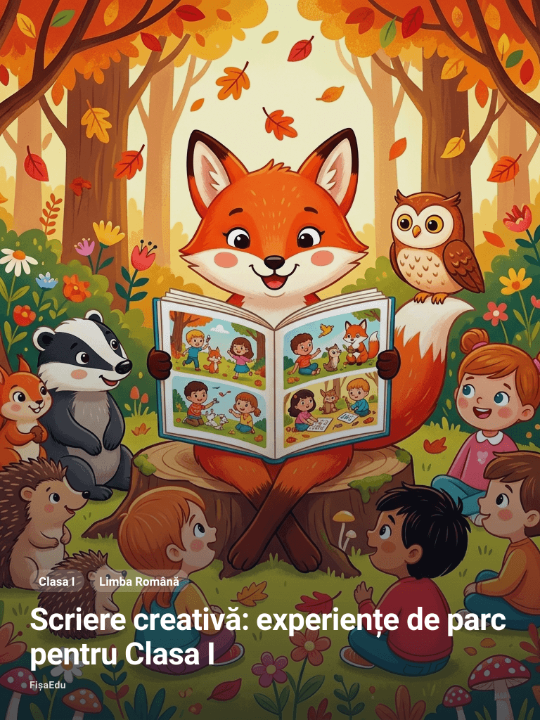 Scriere creativă: experiențe de parc pentru Clasa I