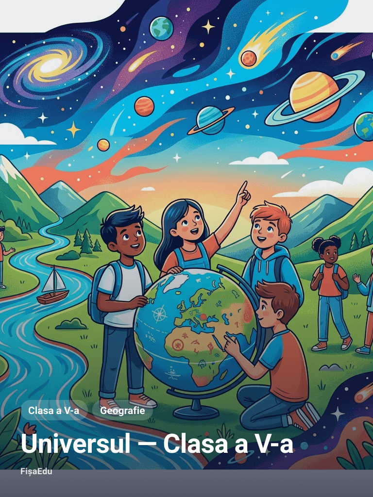 Universul — Clasa a V-a