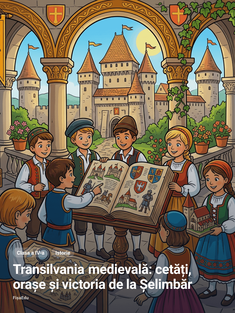 Transilvania medievală: cetăți, orașe și victoria de la Șelimbăr