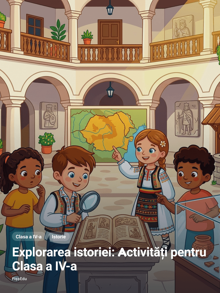 Explorarea istoriei: Activități pentru Clasa a IV-a